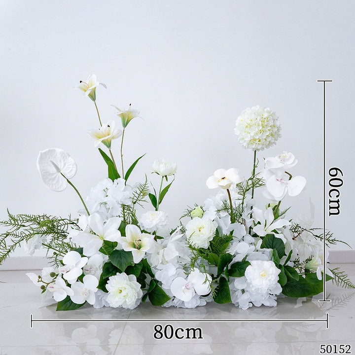 Lifelike Floral Display Arrangement