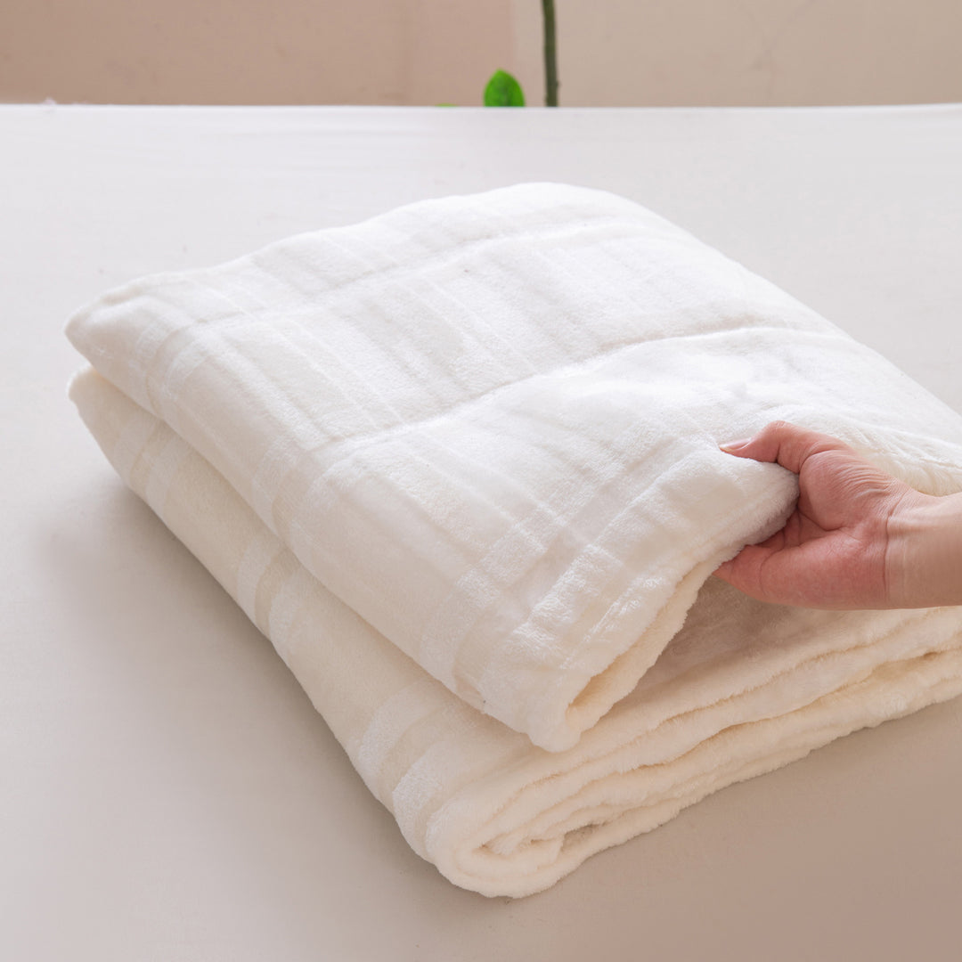 Cozy Flannel Throw Blanket