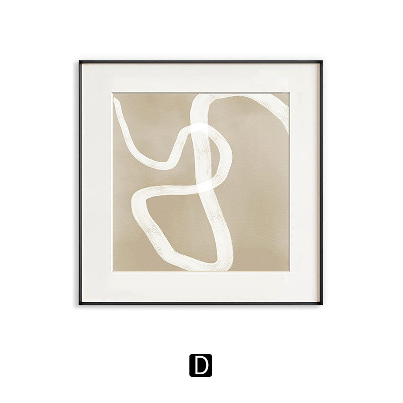 Minimalist Abstract Framed Artwork