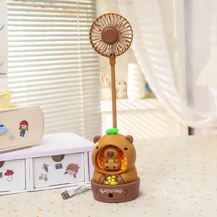Ladies Stylish Table Fan in Creative Bear Design Kalsten