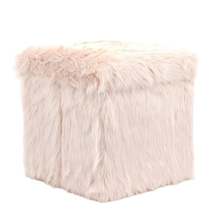Decorative Plush Ottoman Kalsten