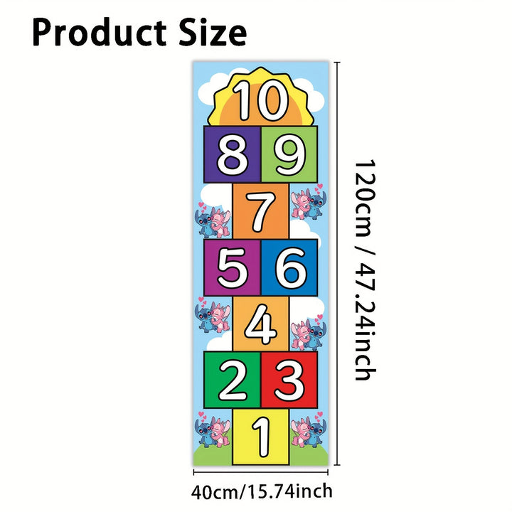 Playful Hopscotch Rug