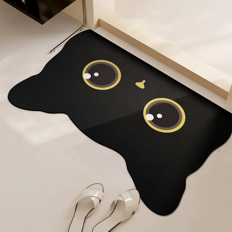 Cat-Themed Playful Area Mat