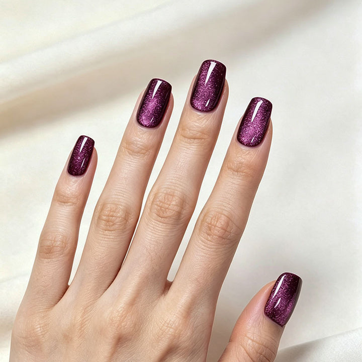 Glossy Acrylic Press-On Nail Set