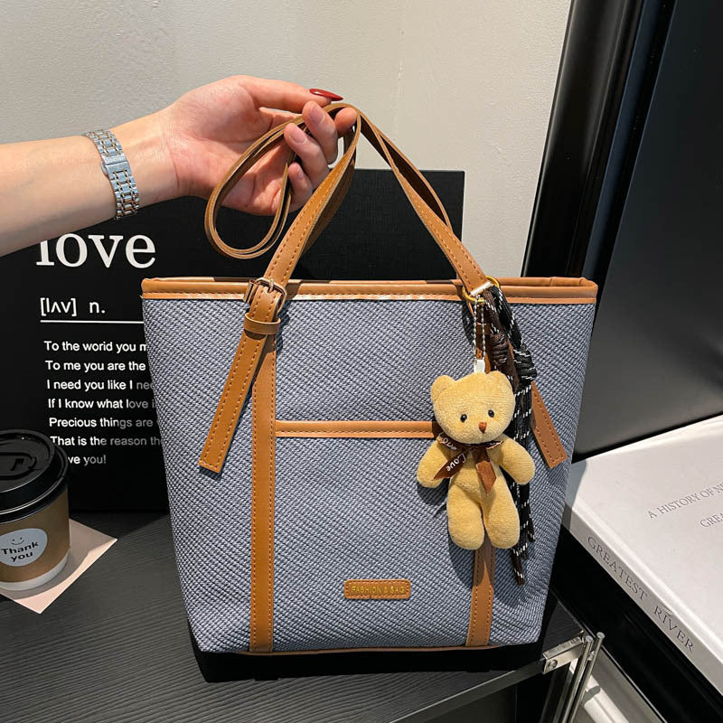 Elegant Textured Tote Bag