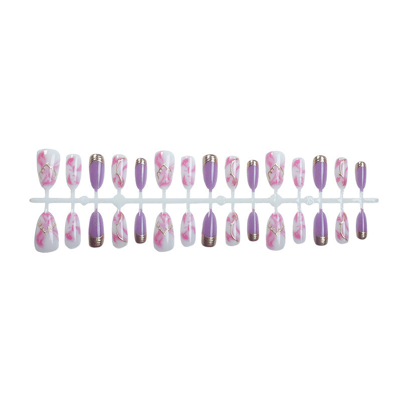 Luxury Marble Design Press-On Nails