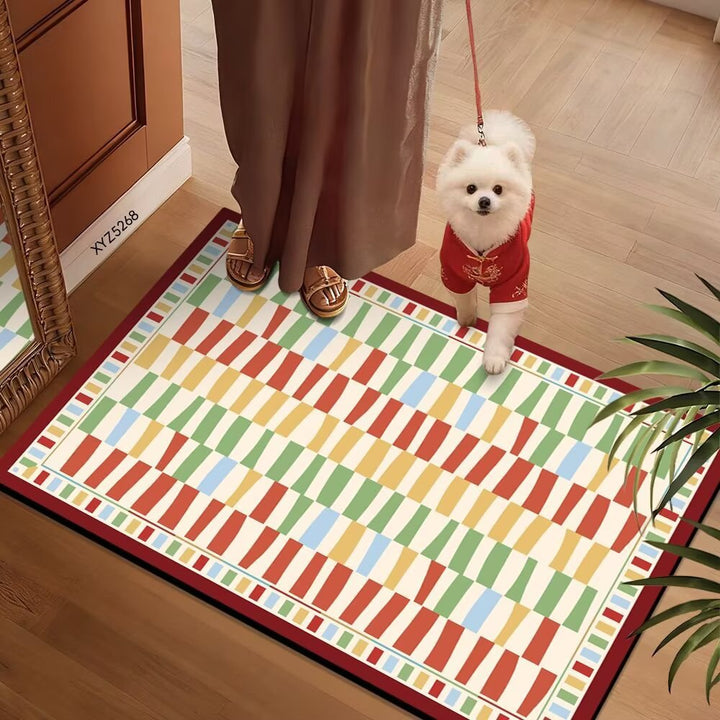 Colorful Patterned Floor Mat Kalsten
