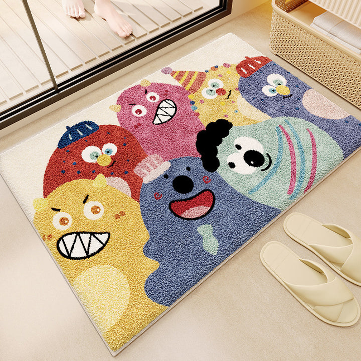 Cartoon Character Bathing Mat