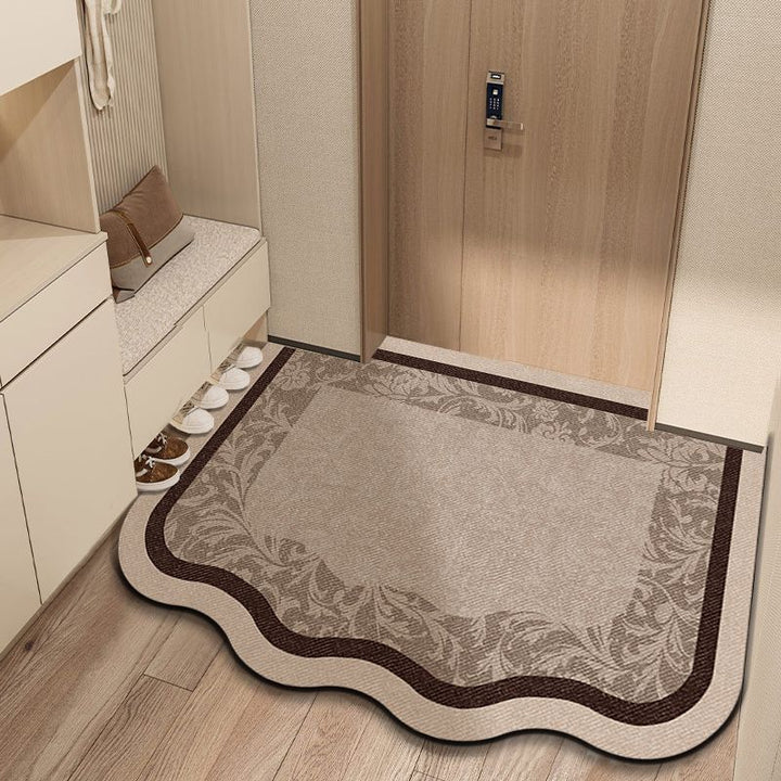 Elegant Floral Pattern Area Rug