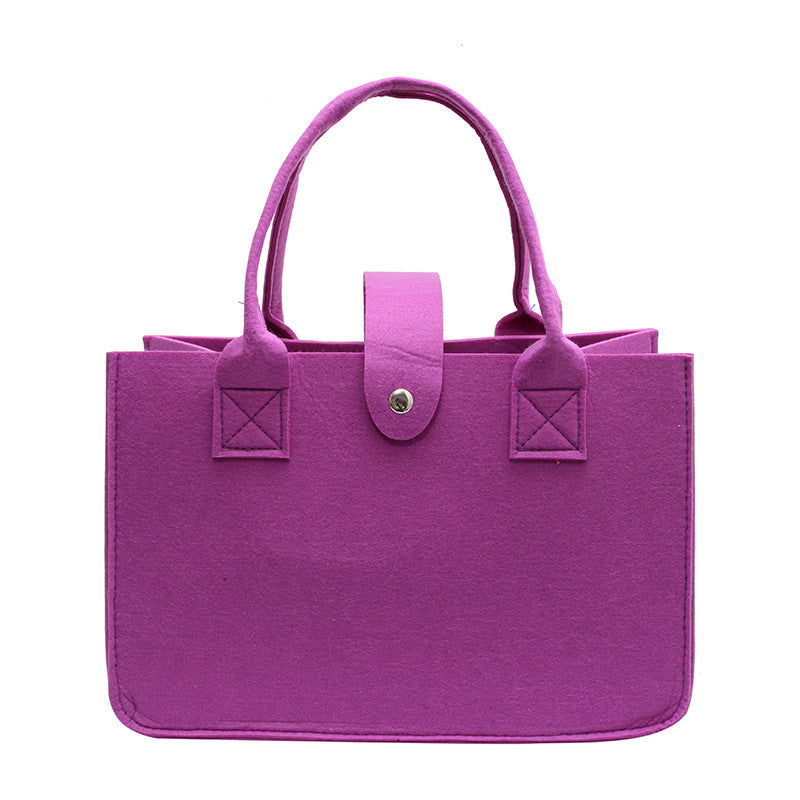 Eco-Friendly Felt Tote Bag