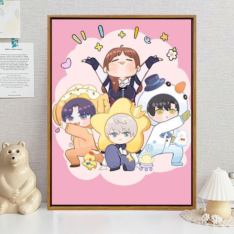 Cartoon-Themed Decorative Wall Art Kalsten