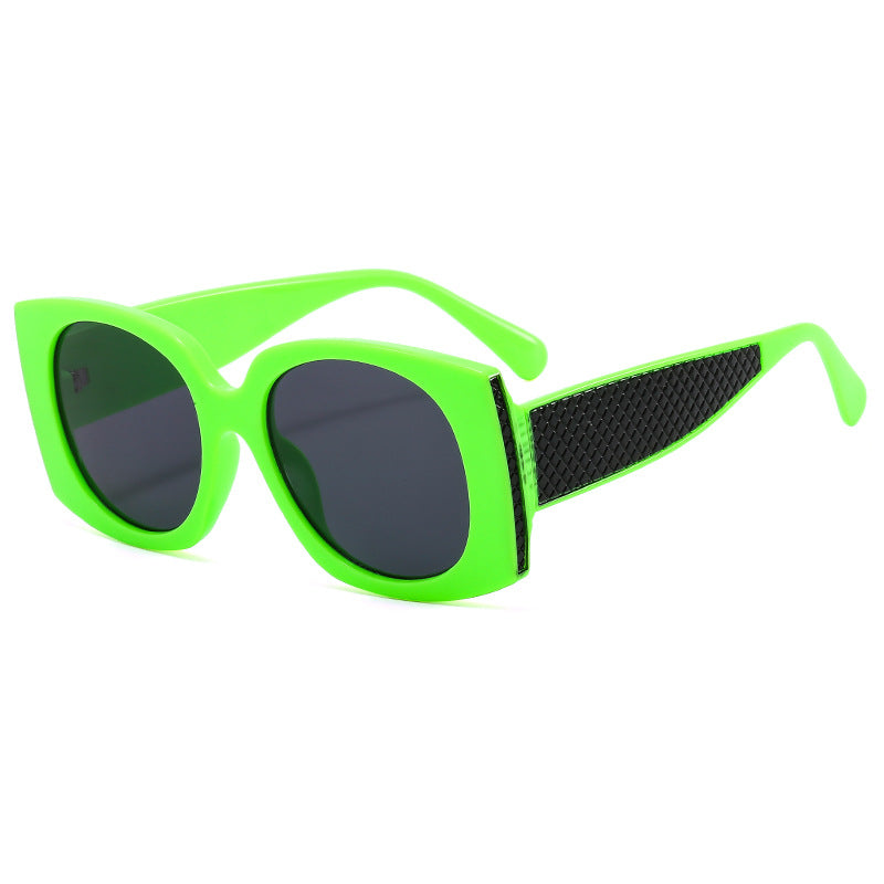 Women's fashionable oversized sunglasses with textured frame Kalsten