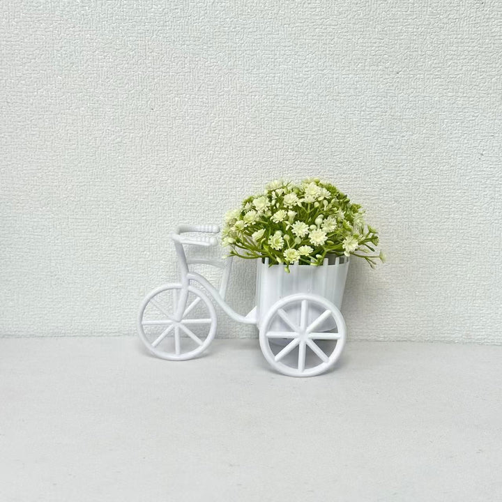 Decorative Bicycle-Shaped Planter for Indoor Home Decor