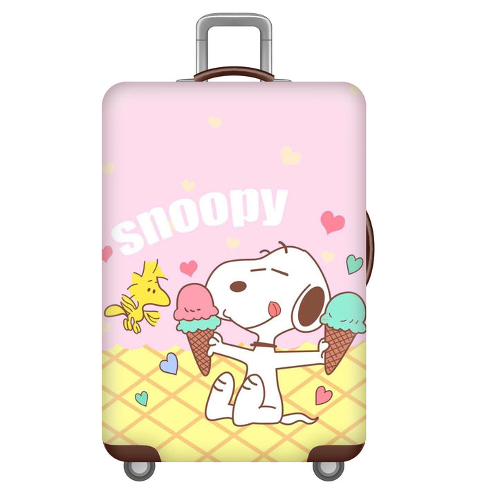 Women's hard-shell suitcase with cute Snoopy design Kalsten
