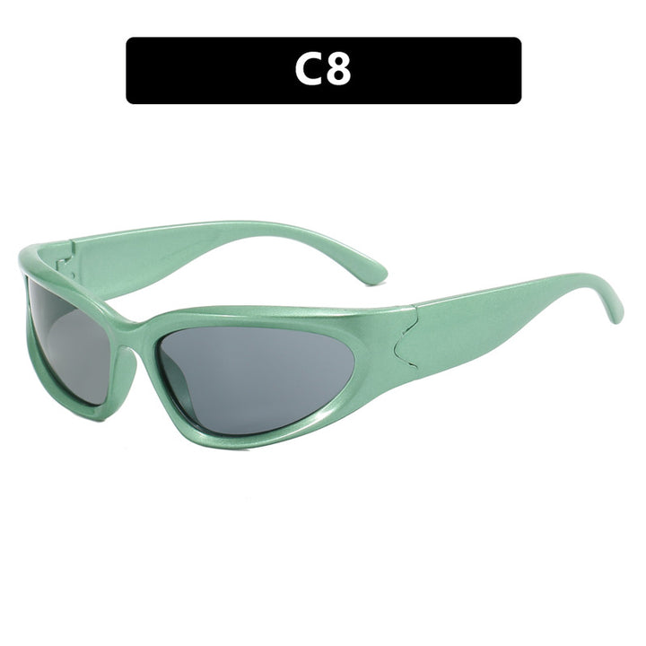 Women sporty sunglasses with ergonomic design and protective UV filter Kalsten