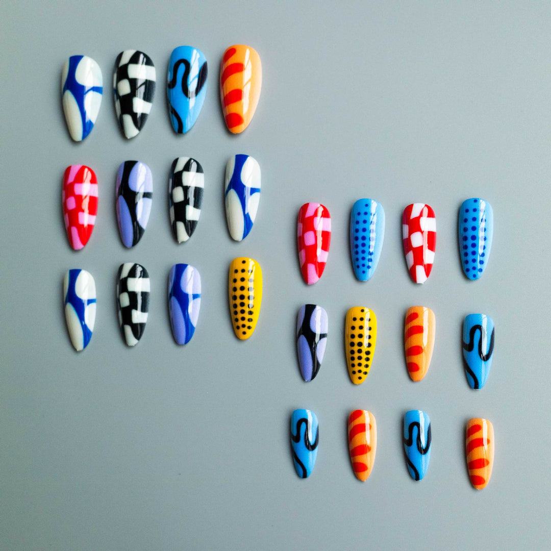 Creative Geometric Nail Art Kit