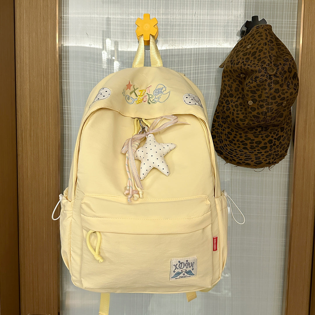 Decorative Star-Themed Casual Backpack Kalsten