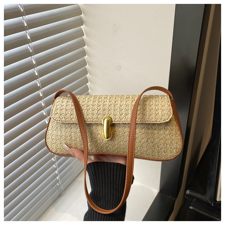 Textured Handheld Satchel