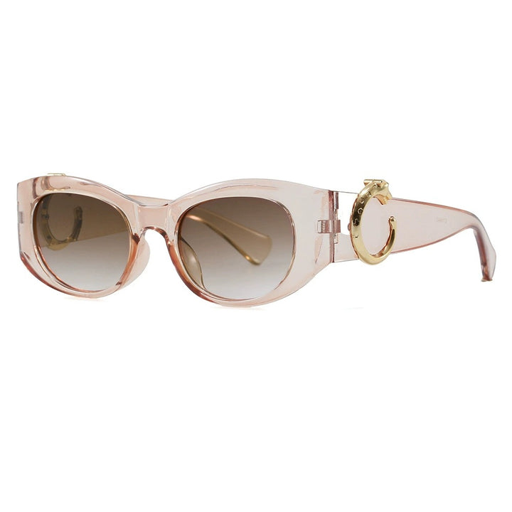 Women's elegant Cat-Eye sunglasses with golden details Kalsten