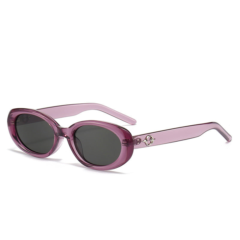 Stylish Sleek Oval Sunglasses Kalsten