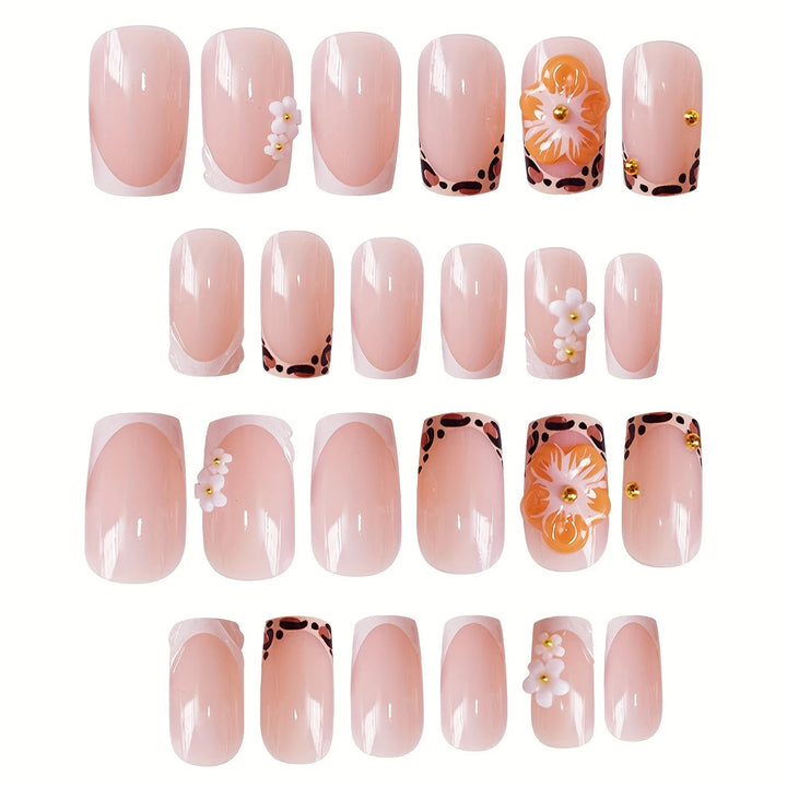 Artistic Floral Nail Design Kalsten