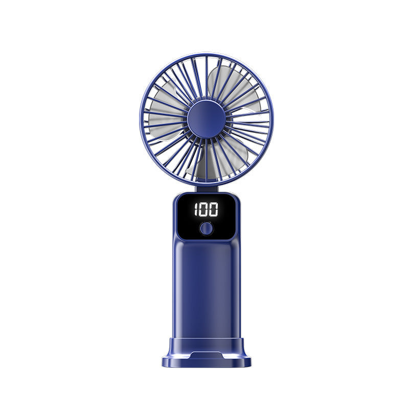 Unisex Digital Display Handheld Cooling Fan Kalsten