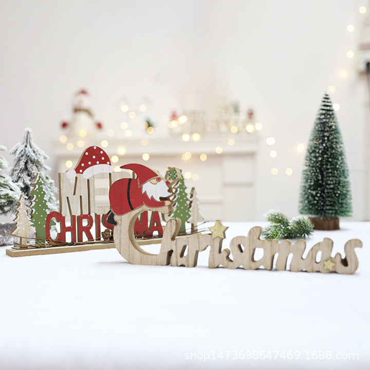Wooden Christmas Decorative Sign