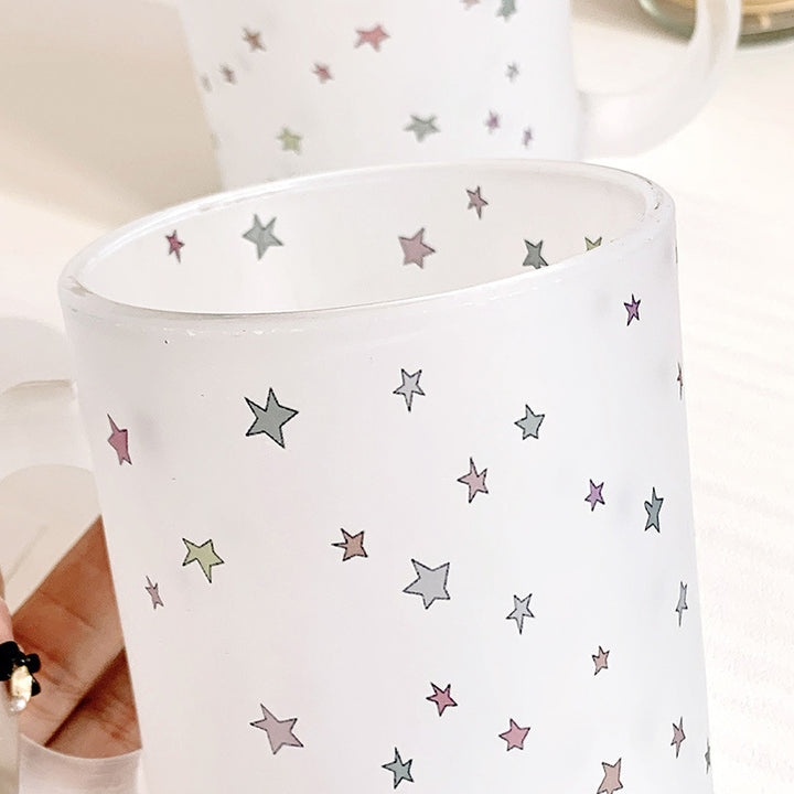 High-quality ceramic mug with sparkling star design Kalsten