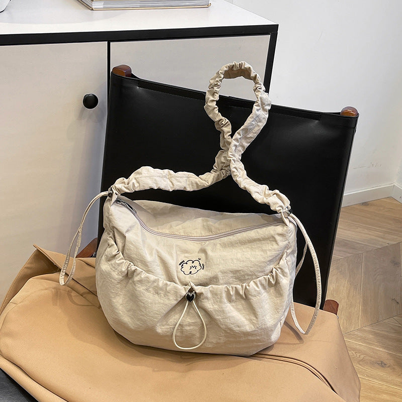 Fashionable Crossbody Bag with Elastic Shoulder Strap Kalsten