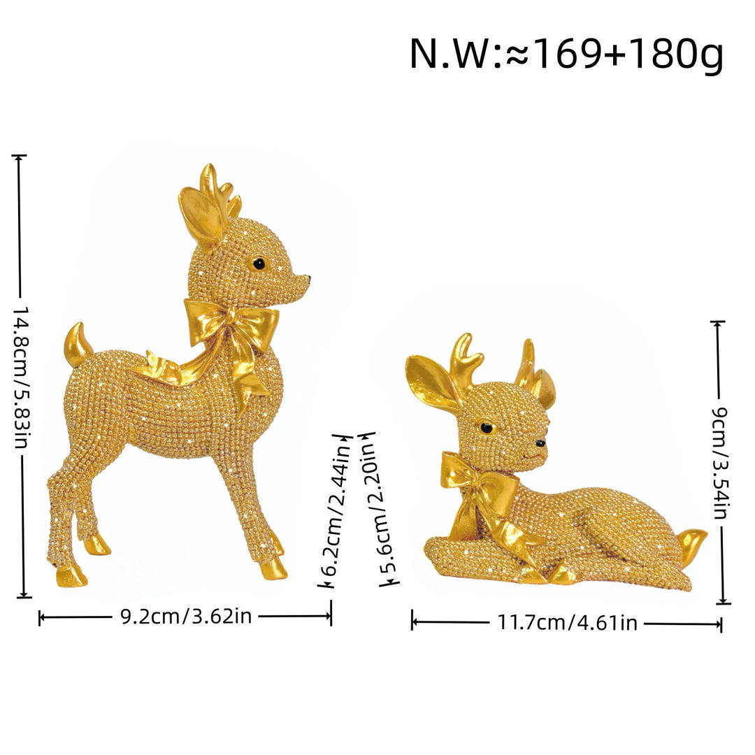 Luxurious Reindeer Sculpture Kalsten