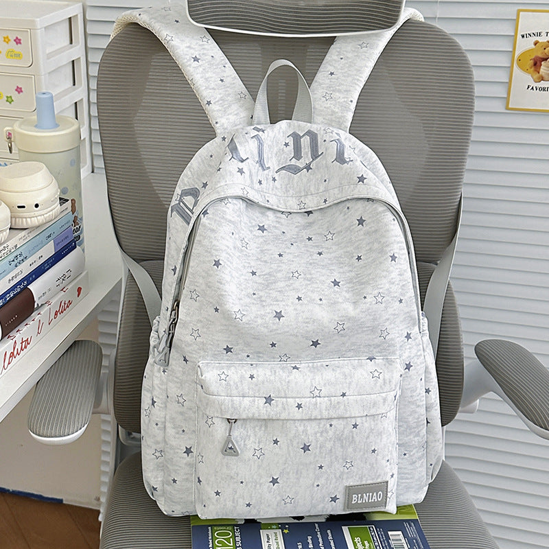 Stylish Lightweight Star-Patterned Backpack Kalsten