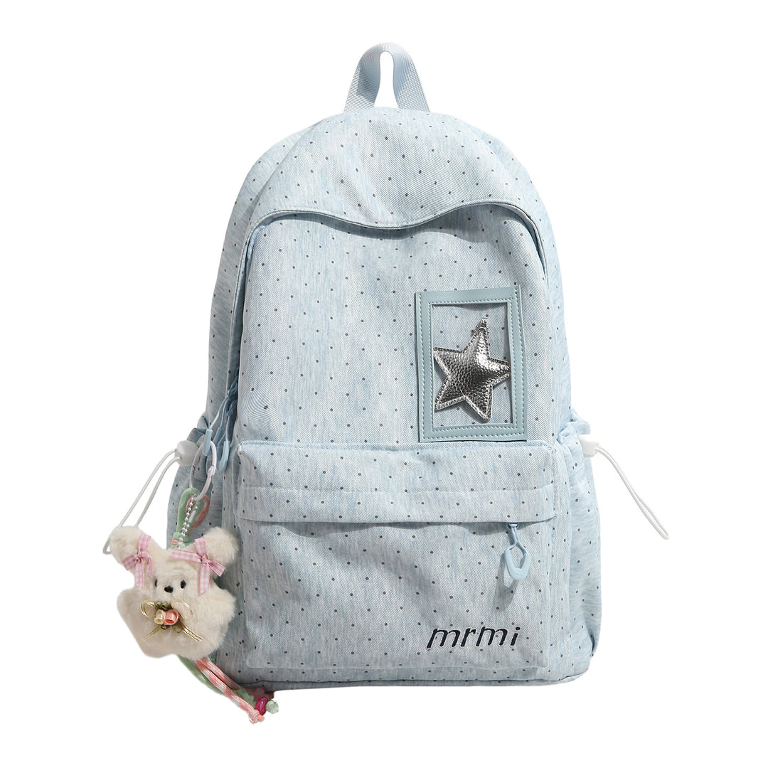 Stylish Dot-Patterned Backpack Kalsten