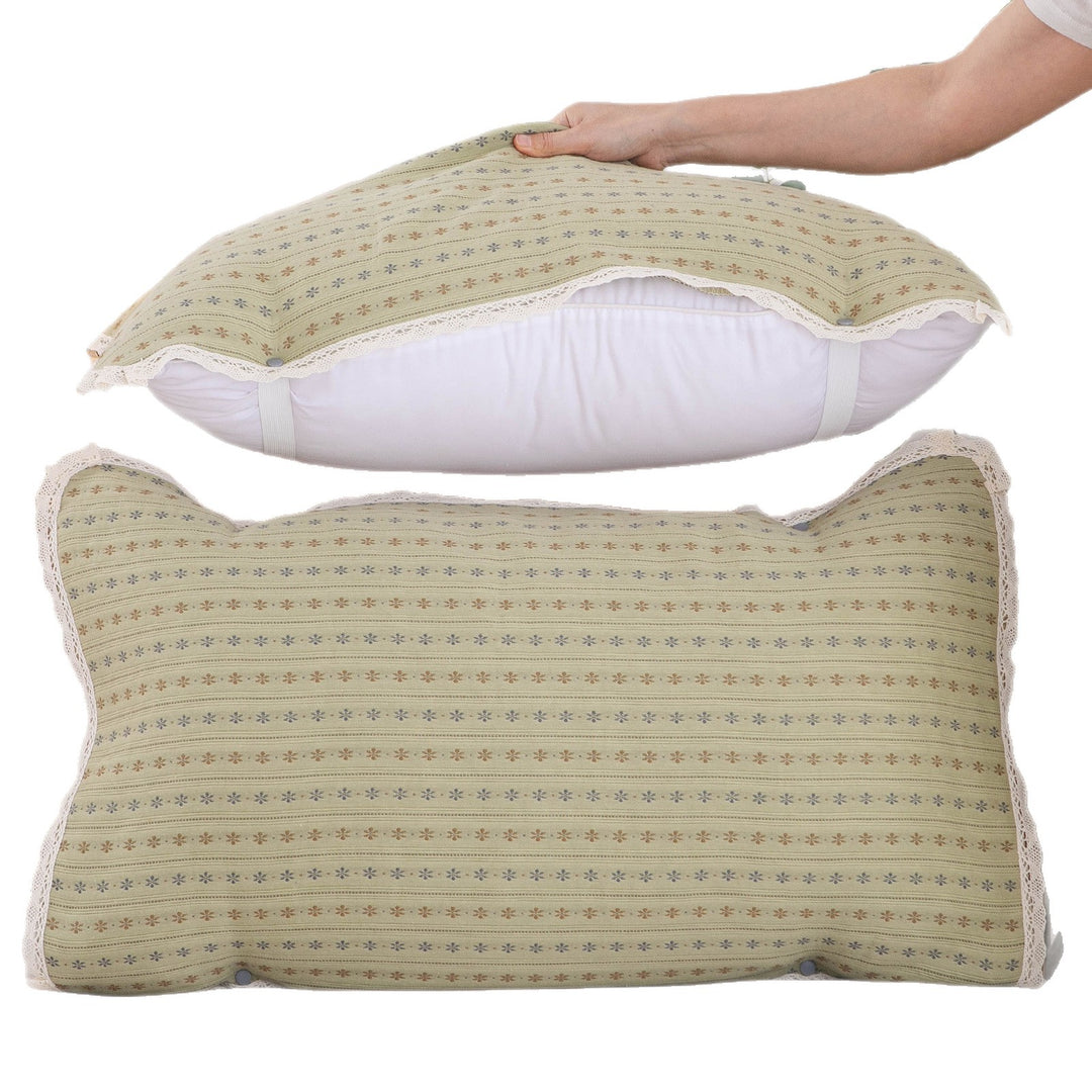 Ladies ergonomic pillow with removable cover Kalsten