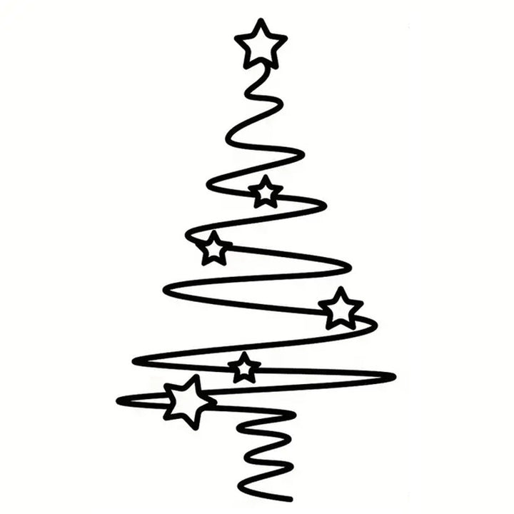 Decorative Christmas Tree Wall Sticker Kalsten