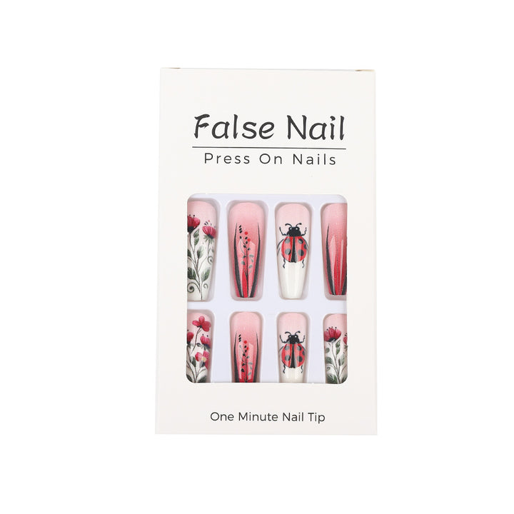 Creative Nail Art Set with Floral Motifs Kalsten