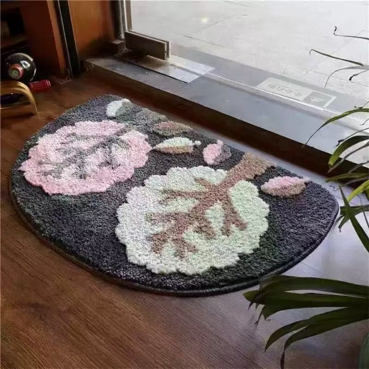 Cute Cat-Themed Bathroom Mat