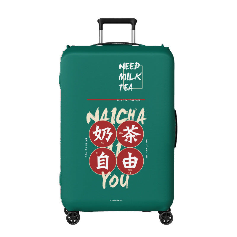 Unisex hard-shell travel suitcase with creative ice cream design Kalsten