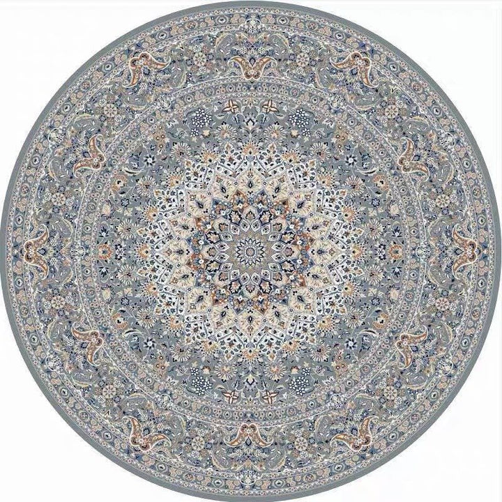 Mandala Patterned Area Rug Kalsten