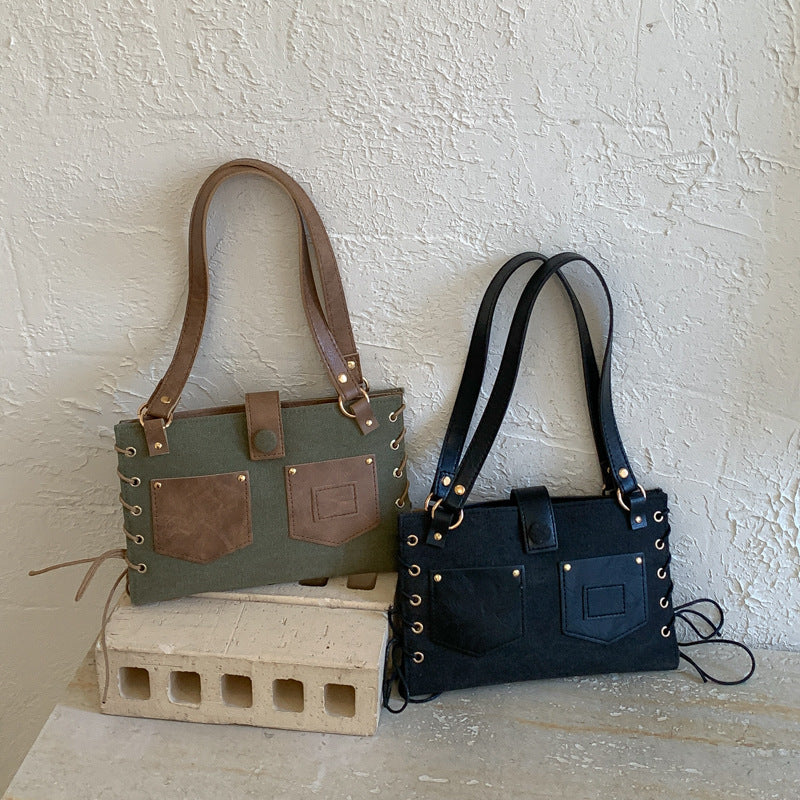 WoElegantly Structured Utility Tote Bag Kalsten