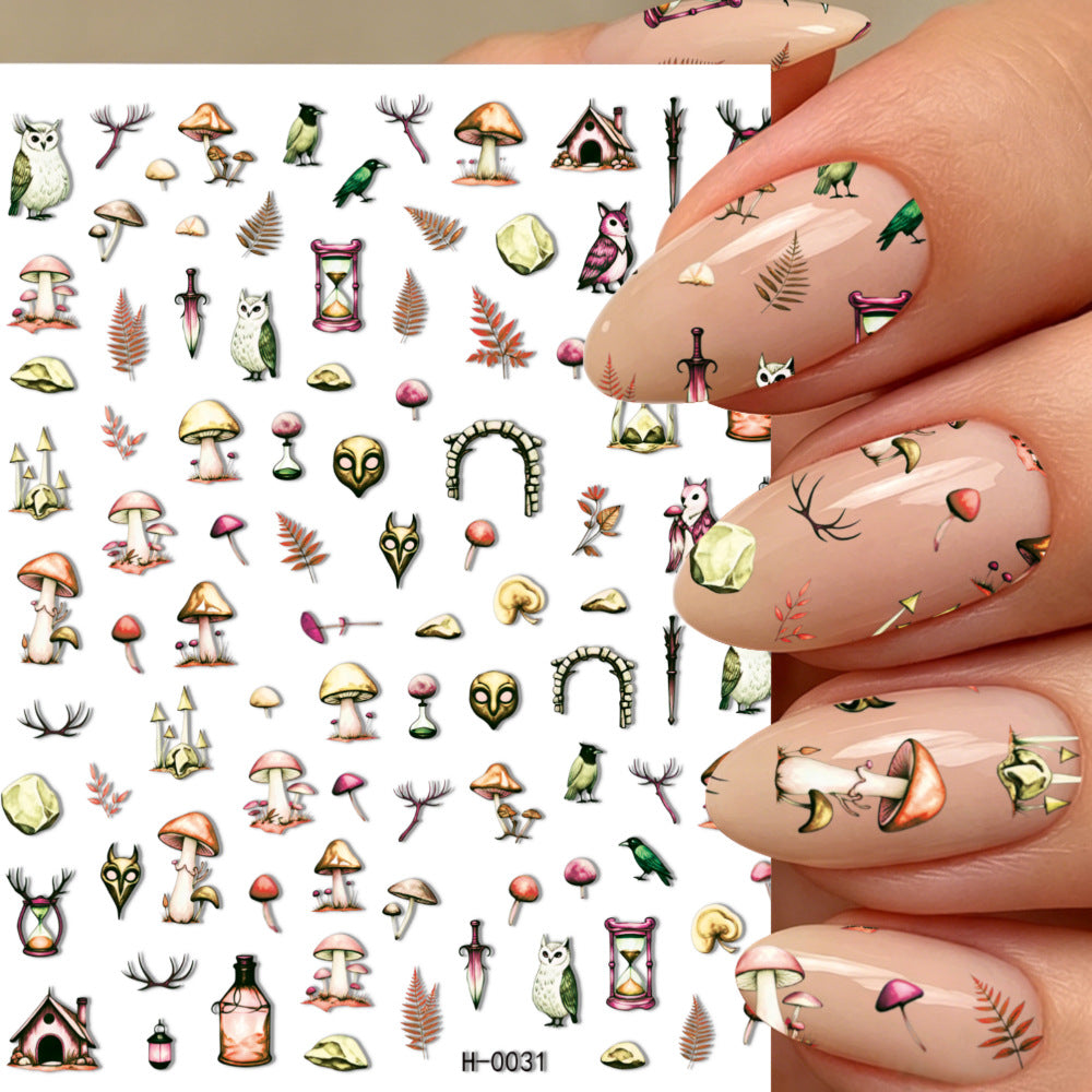 Cute Dog-Themed Nail Art Stickers