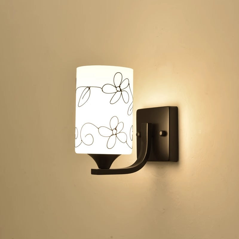 Artistic Flower Design Wall Sconce