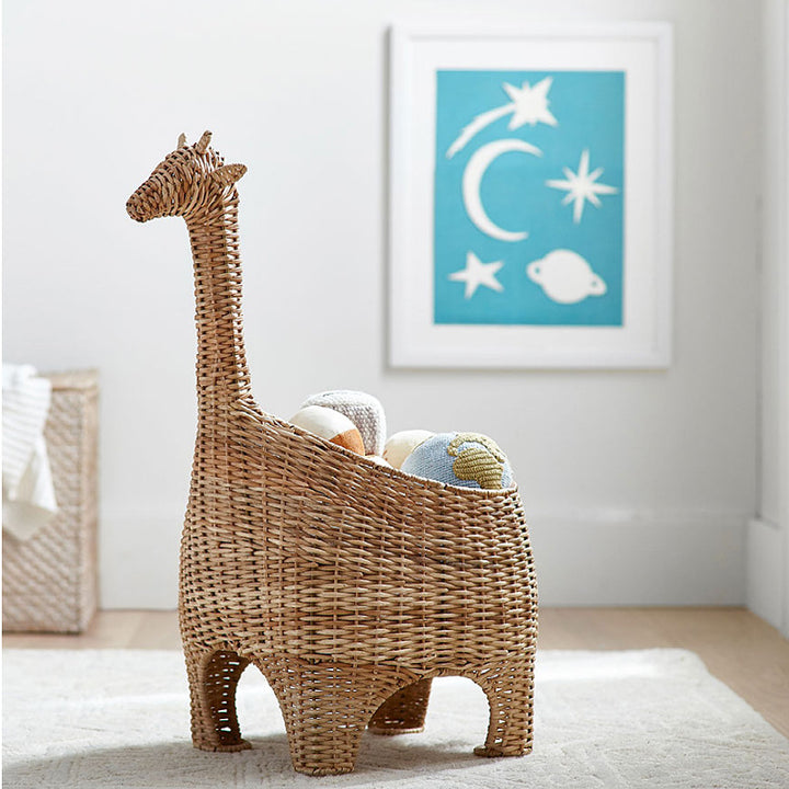 Playful storage basket in giraffe shape Kalsten
