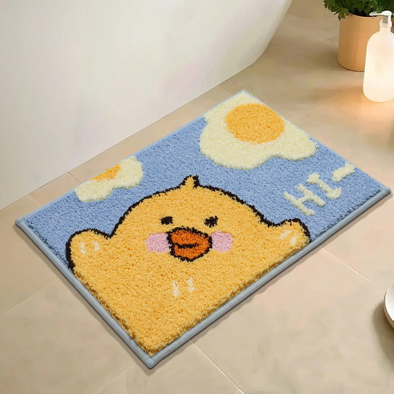 Cute Bear-Themed Bath Mat Kalsten