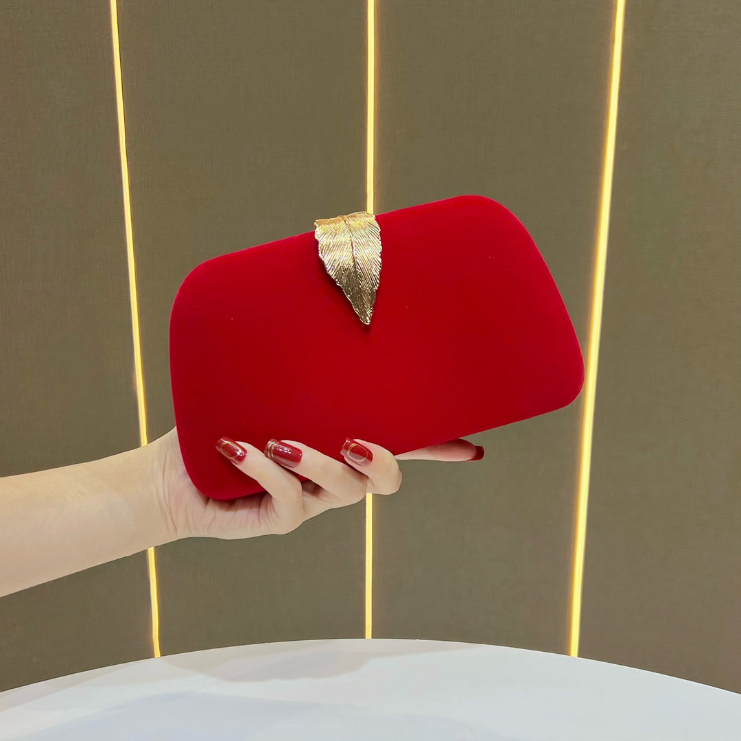 Elegant Velvet Evening Clutch