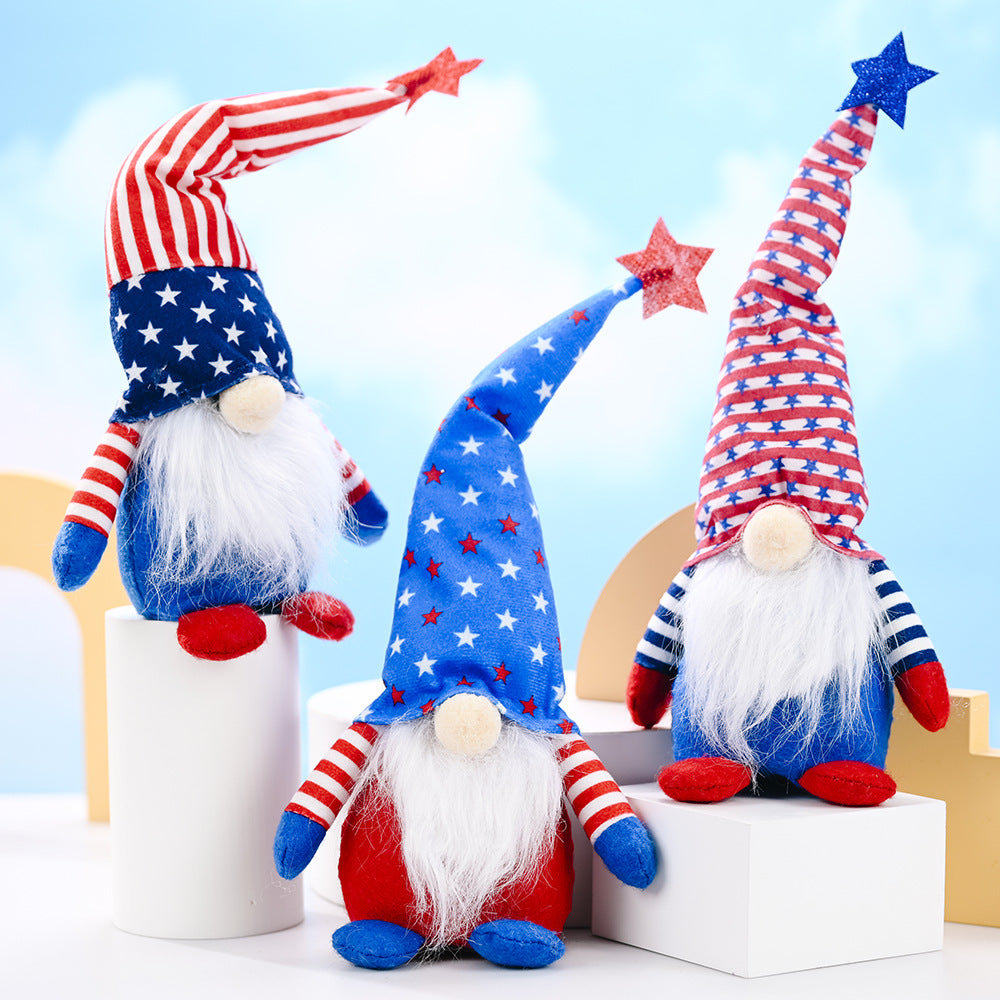 Festive Plush Gnome Figurine Kalsten