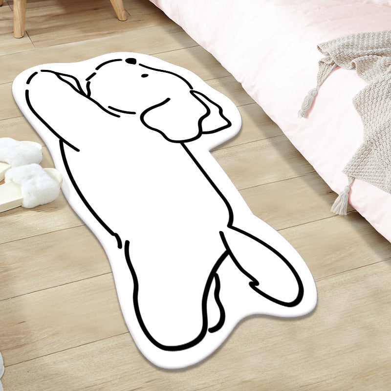 Cat-Themed Plush Area Kalsten