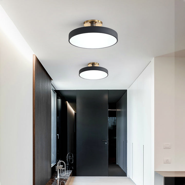 Modern Round Flush Mount Light