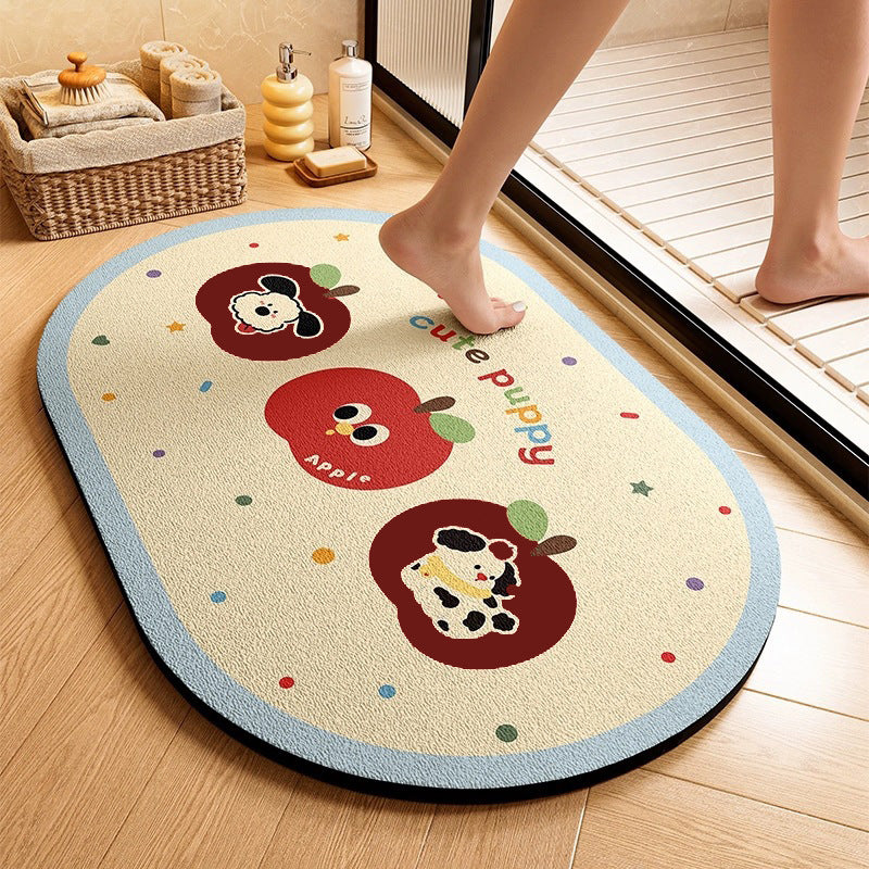 Cute Animal-Themed Memory Foam Bath Mat Kalsten