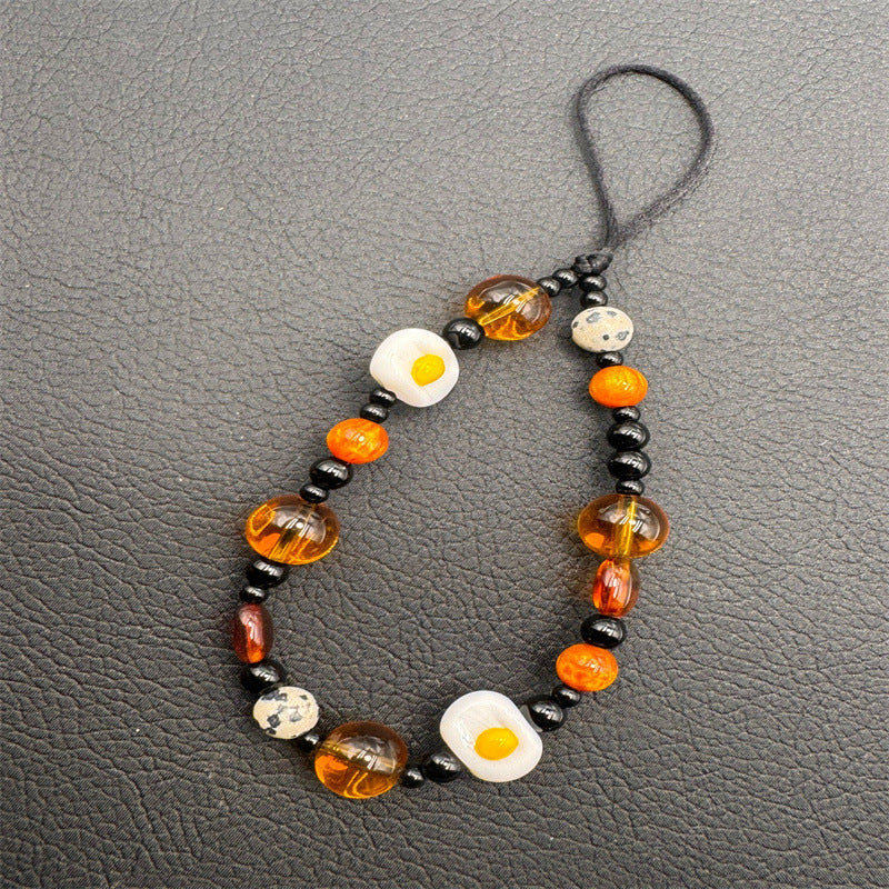 Unique Beaded Phone Charm Holder Kalsten