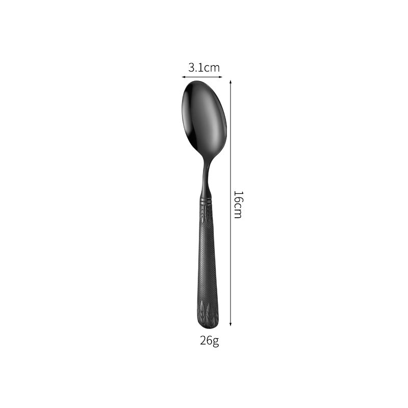 Elegant teaspoon with artistic handle design Kalsten